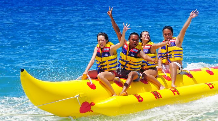 Bali Trip Host Tour - Package : Parasailing Banana Boat Jet Ski